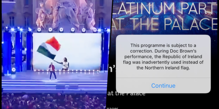 BBC issues correction after using Irish tricolour during jubilee concert