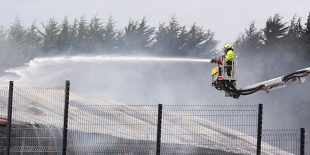 Gardaí and emergency services battling “significant” fire at factory in Carlow