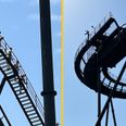 Terrifying scenes as people forced to climb down roller coaster at Alton Towers