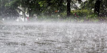 Yellow Rain warning issued as flash flooding strikes north and north west