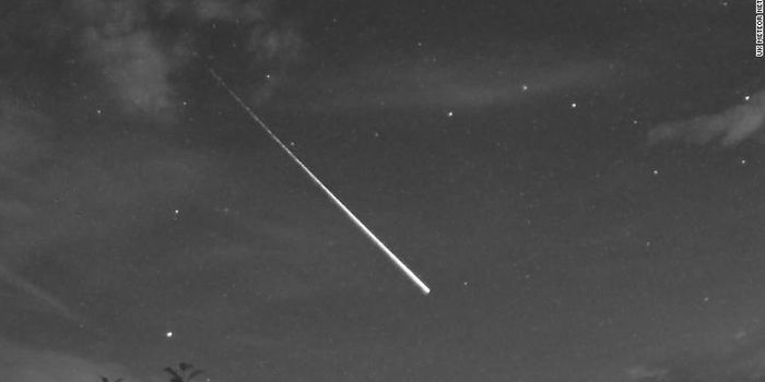 meteor over Ireland