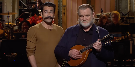 WATCH: Colin Farrell surprises SNL viewers during hilarious Brendan Gleeson monologue
