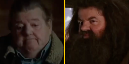 Touching footage of Robbie Coltrane discussing the Harry Potter series goes viral