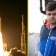 NASA launches most powerful rocket in history, as witnessed by Love/Hate actor