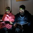 Dad makes wife and kids wear head torches and only turns heating on once a week