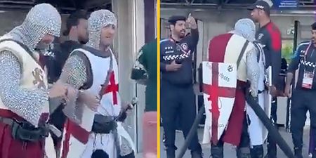 England fans in crusader costumes banned from entering Qatar stadiums