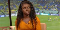 Eniola Aluko responds to criticism after on-air mistake on ITV