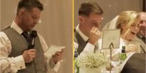 Couple left mortified after best man delivers incredible punchline during speech