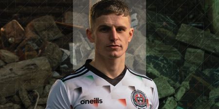 Bohemians unveil new kit in aid of Palestinian Charity