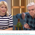 This Morning caller says her husband keeps going on surprise trips to Thailand and sends money there
