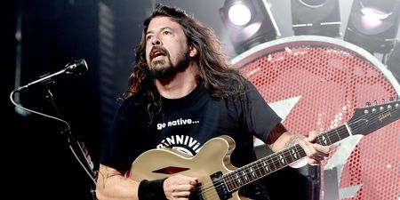 Dave Grohl turns up at homeless shelter with giant grill and feeds 450 people