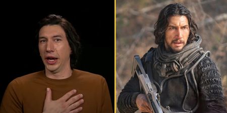 Adam Driver talks about rivalling Tom Cruise on stunts in upcoming sci-fi action flick 65