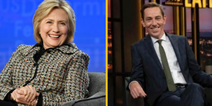 Hillary Clinton is among The Late Late Show’s guests this week