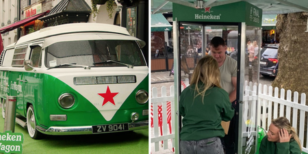 Spot the Heineken Fanwagon in Dublin this weekend to WIN it for yourself