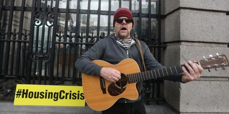 The story of a Cork musician’s year-long protest against the housing crisis