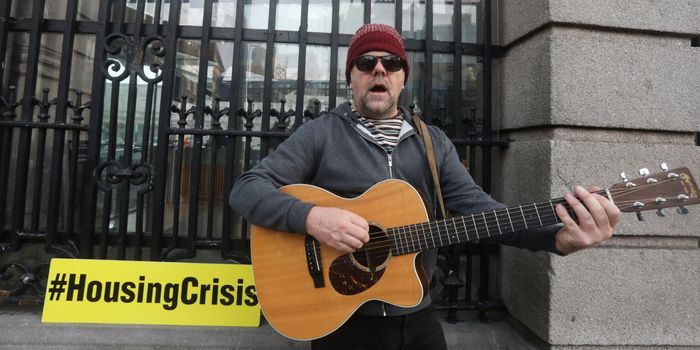 Musician Housing Protest