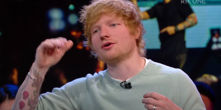 Ed Sheeran on his fears about meeting his Irish musical inspiration