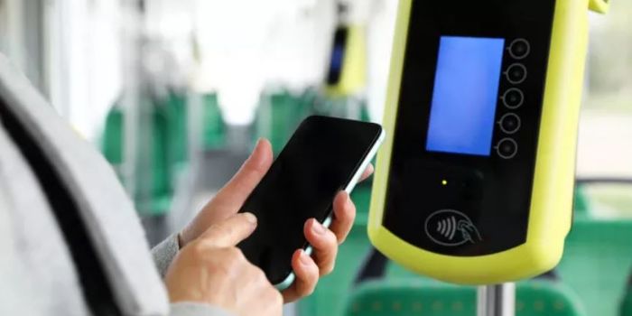 Contactless bus payments