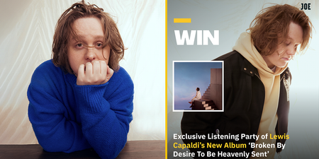 Would you like to attend an exclusive listening party for Lewis Capaldi’s new album?