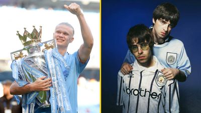 Manchester City’s Erling Haaland thinks he can get Oasis back together
