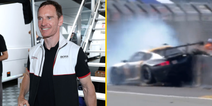 Michael Fassbender crashes out of Le Mans race