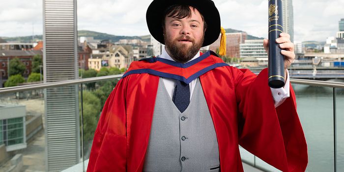 An Irish Goodbye star James Martin receives honorary doctorate from Ulster University