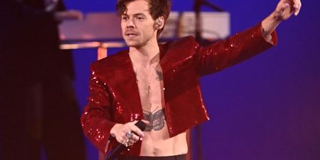 Harry Styles hit in face with object during concert in Austria