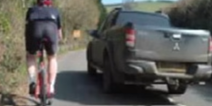Driver fined and hit with six points for overtaking cyclist on country road