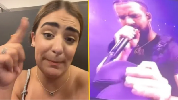 Woman who threw bra at Drake during concert contacted by Playboy