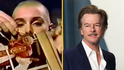 David Spade recalls being threatened with jail for taking part of Pope photo ripped by Sinéad O’Connor
