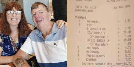 Couple left ‘gobsmacked’ and ‘in tears’ after kind gesture by restaurant