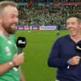 Shane Lowry not pleased when told what rugby position he’d play, with Rory McIlroy in stitches