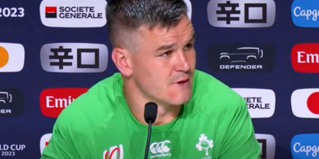 Johnny Sexton stands up for Springbok star with impressive press conference speech