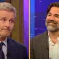 Patrick Kielty becomes emotional during interview with Rob Delaney about his late son