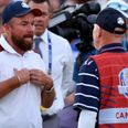 Shane Lowry in 18th green altercation with Team USA caddie after fraught finish