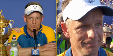 European Ryder Cup captain Luke Donald speaks poignantly about his late parents