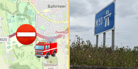Five vehicle crash on the M50 causing ‘severe delays’, motorists warned