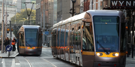 Luas services back on track following security alert over “potential threat”