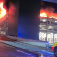 Irish flights cancelled as huge fire breaks out in Luton airport