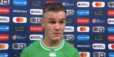 Tearful, broken Johnny Sexton fronts up in his last ever post-match interview