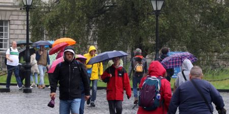 Weather warning for two counties as Met Éireann predicts week of rain