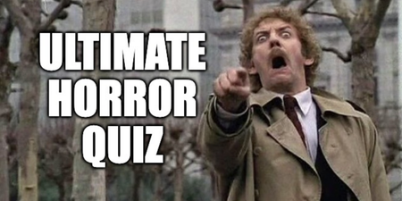 The Ultimate A-to-Z Scary Movies Quiz