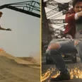 The Fall Guy trailer has Ryan Gosling in insane stunt on huge landmark
