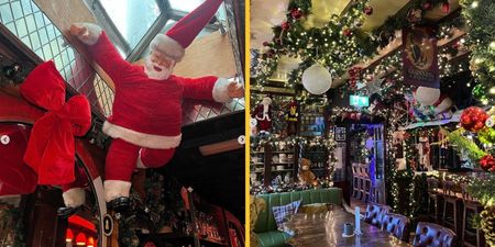 Dublin pub already have Christmas decorations up and they’re incredible