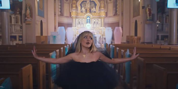 Catholic priest music video