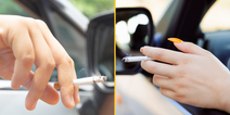 Woman fined €1,700 for flicking cigarette from car window