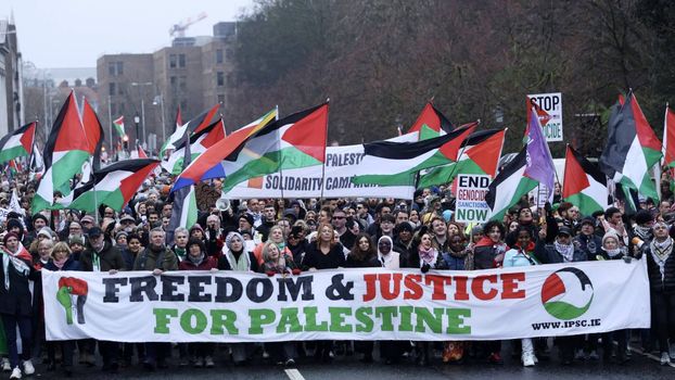 Palestine protest Dublin