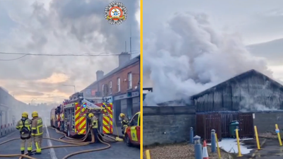 People urged to avoid Dublin area due to major ‘workshop fire’