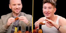 Barry Keoghan speaks about being banned from Irish cinema as a teen on Hot Ones