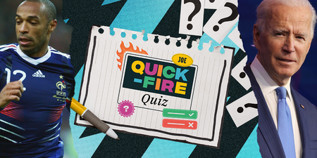 The JOE quick-fire general knowledge quiz: Day 134